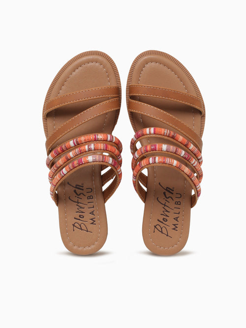 August Tan Multi Smooth Brown Multi / 5 / M
