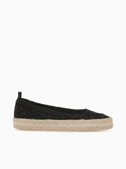 Benita Sol Black Textile Black / 5 / M