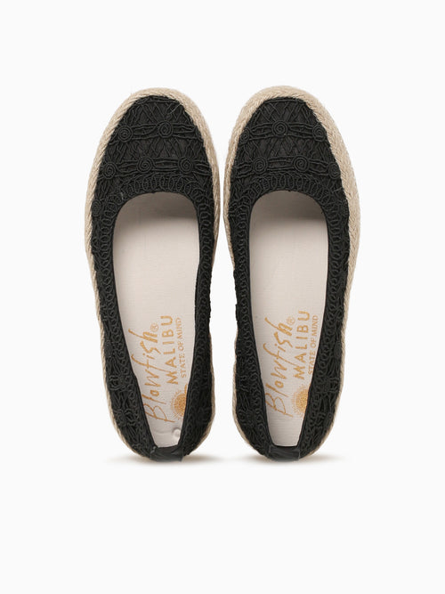 Benita Sol Black Textile Black / 5 / M