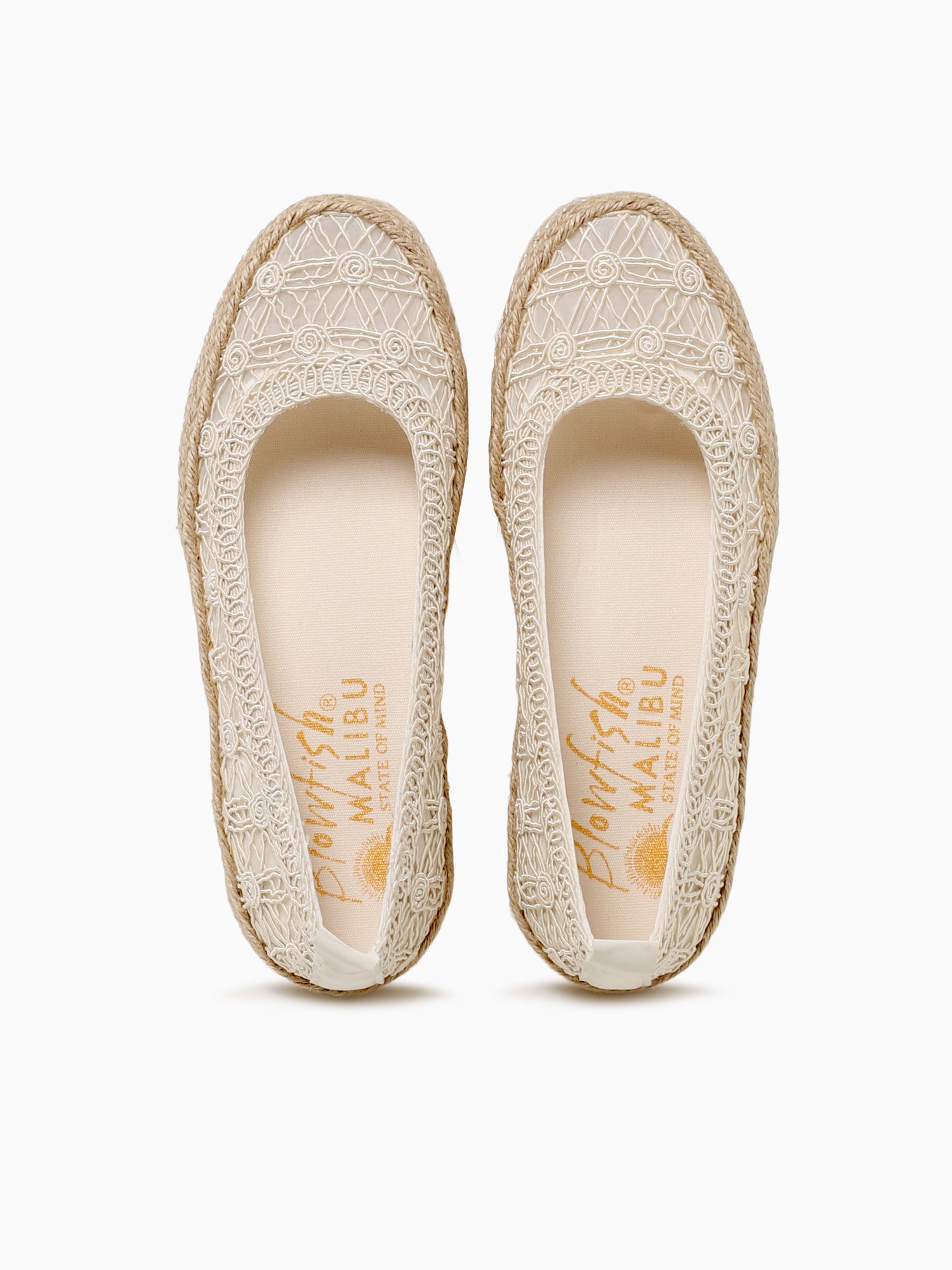 Benita Sol Cream Textile Beige / 5 / M