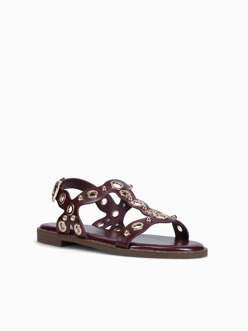 Nisiros Maroon Smooth Brown / 5 / M