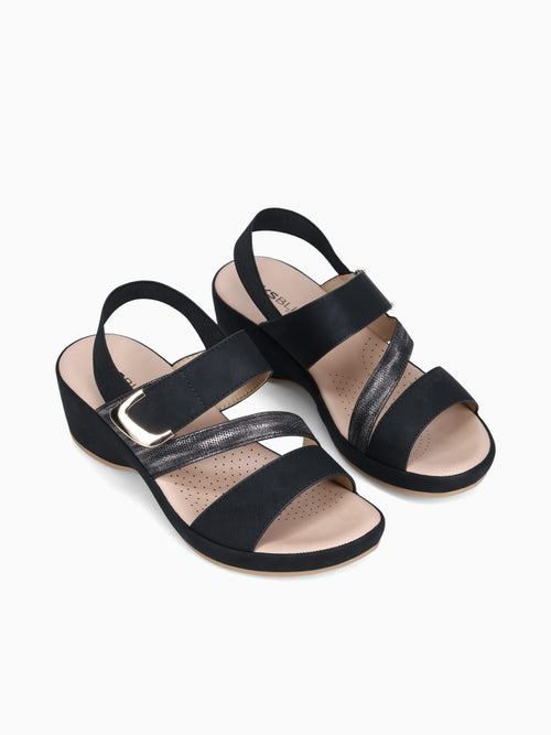 Odion Black Smooth Black / 5 / M