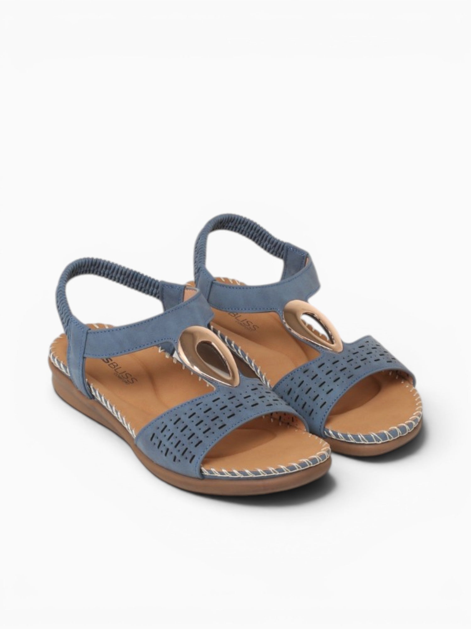 Riagan Blue Smooth Blue / 5 / M