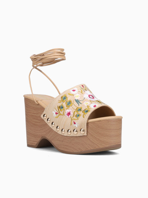 Magnolia Beige Raffia Beige / 5 / M