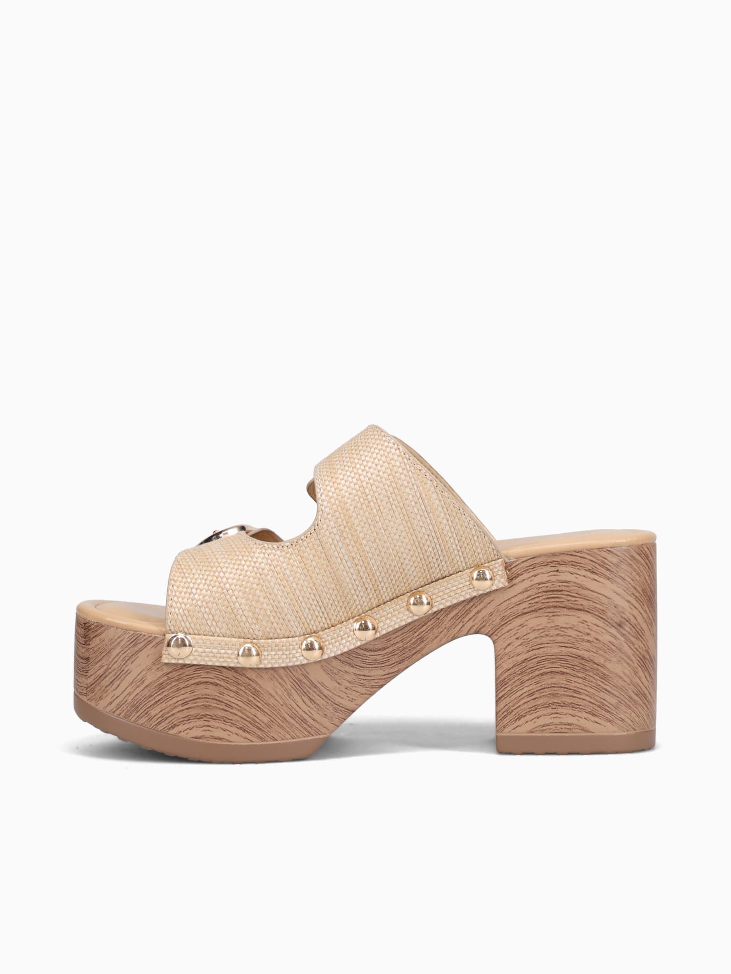 Bloom Beige Eyelet Raffia Beige / 5 / M