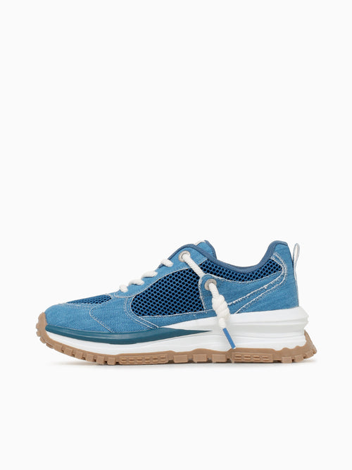 Leotina Blue Canvas Blue / 5 / M