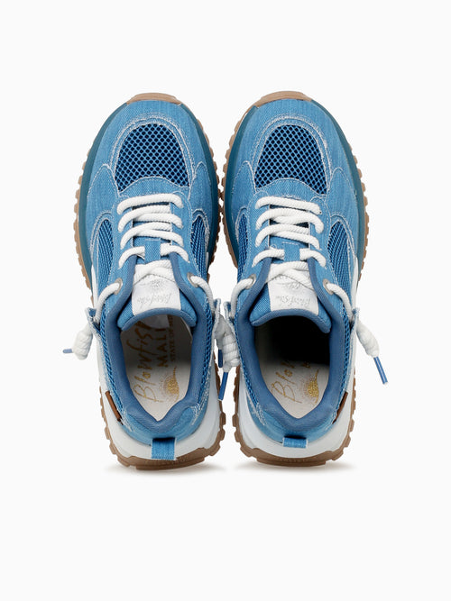 Leotina Blue Canvas Blue / 5 / M