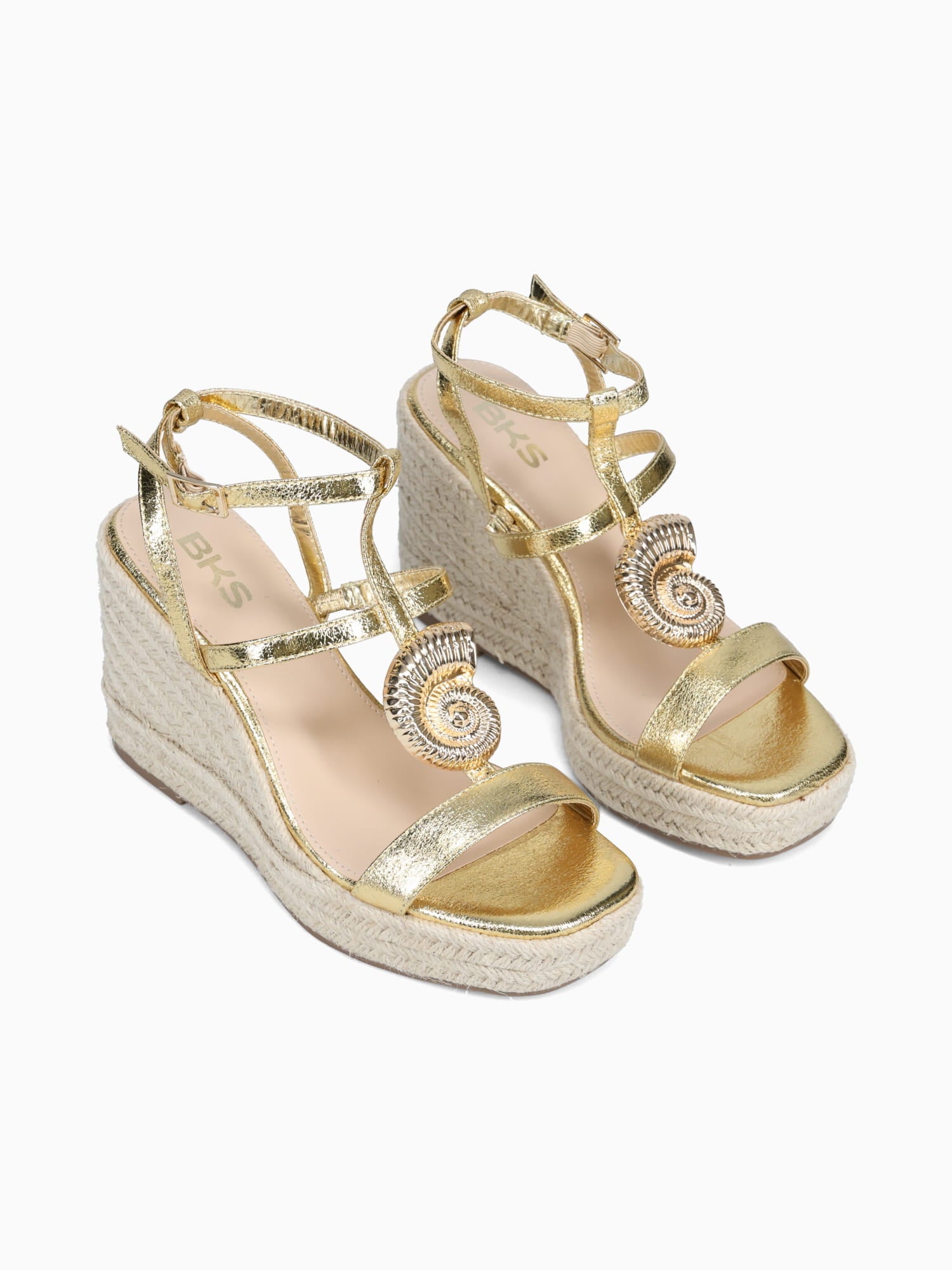 Arielle Gold Metallic Gold / 5 / M