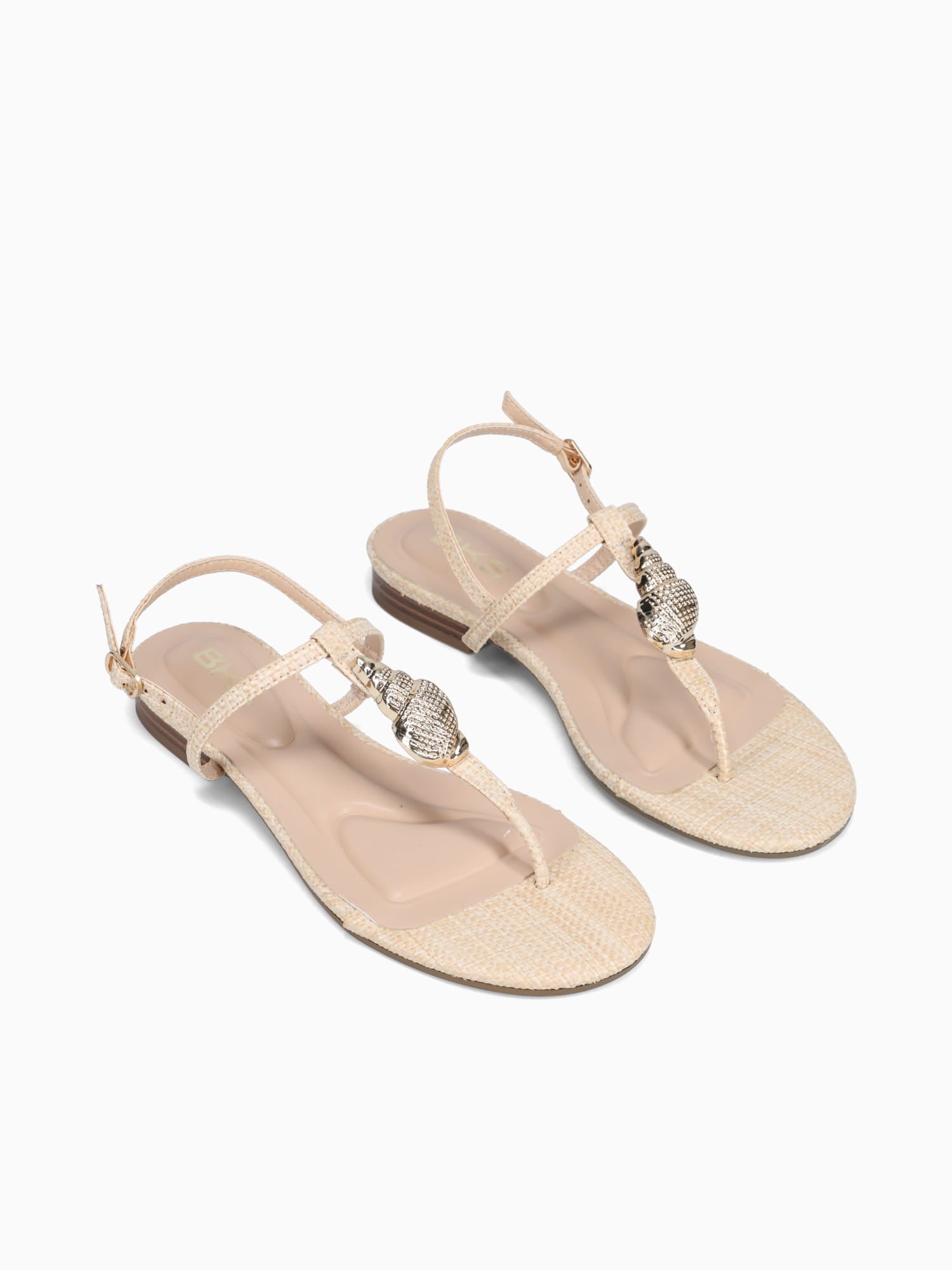 Shelly Beige Raffia Beige / 5 / M