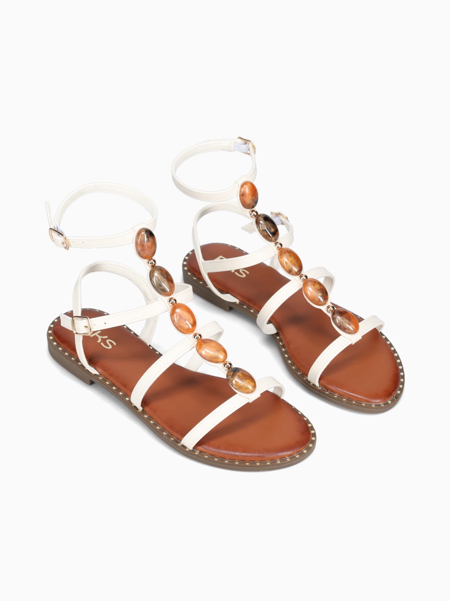 Leila Off White Smooth Off White / 5 / M