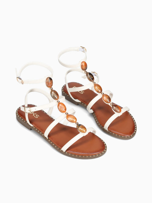 Leila Off White Smooth Off White / 5 / M