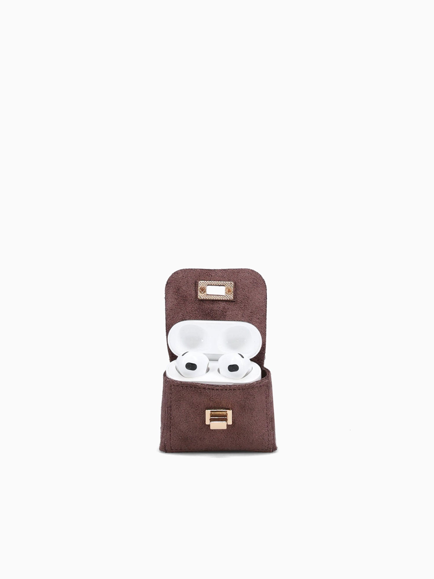 Mini Airpod Charm Brown Brown