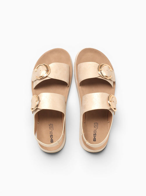 Joyce Gold Smooth Gold / 5 / M