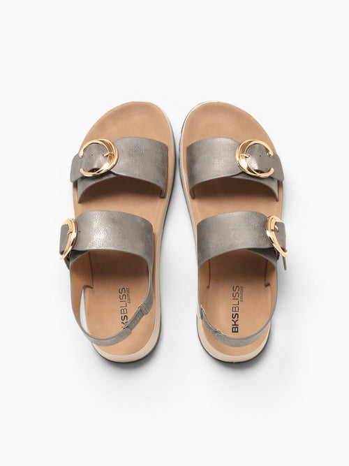 Joyce Pewter Smooth Pewter / 5 / M