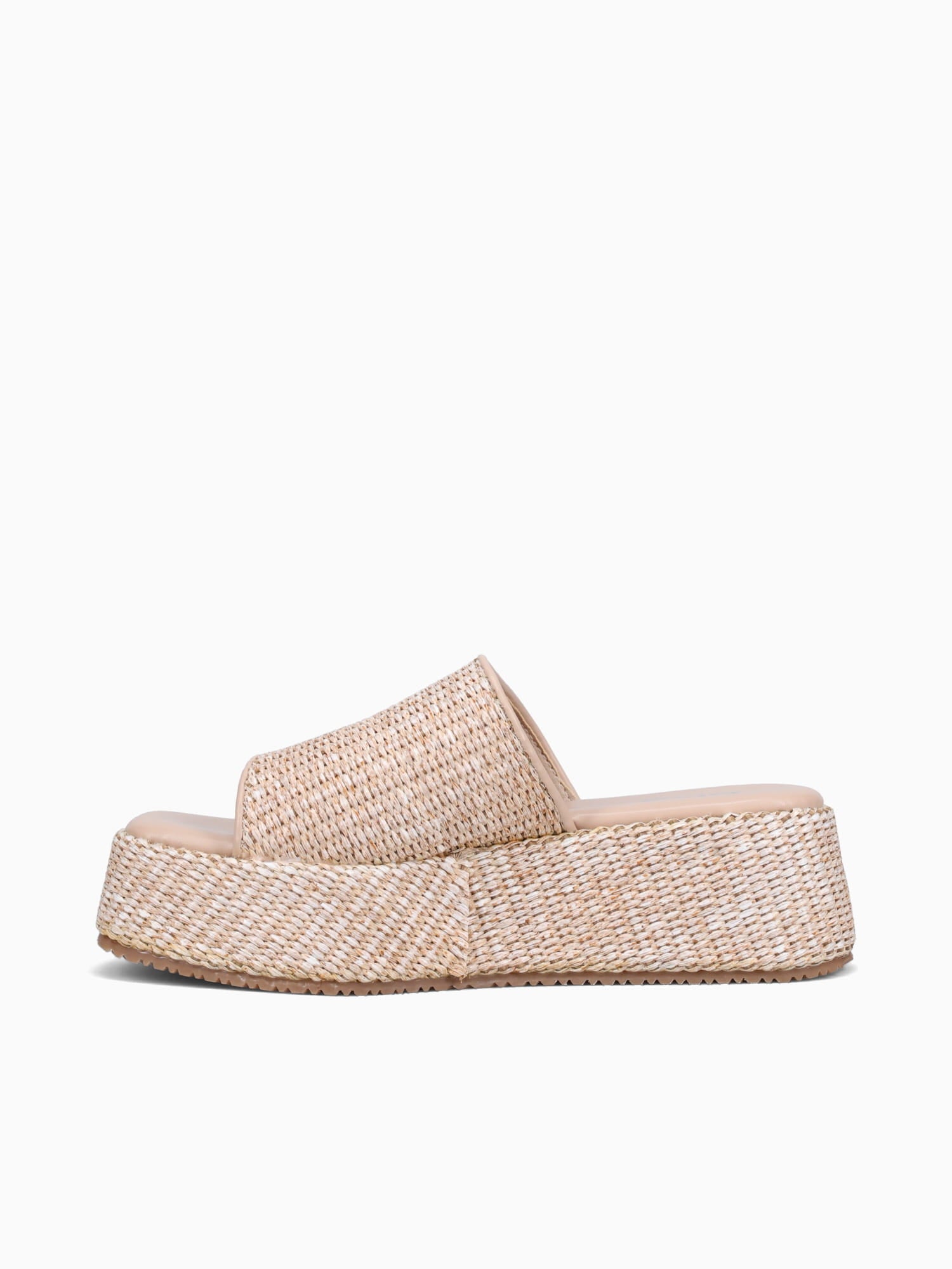 Alice Beige Raffia Beige / 5 / M