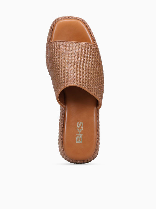 Alice Brown Raffia Brown / 5 / M