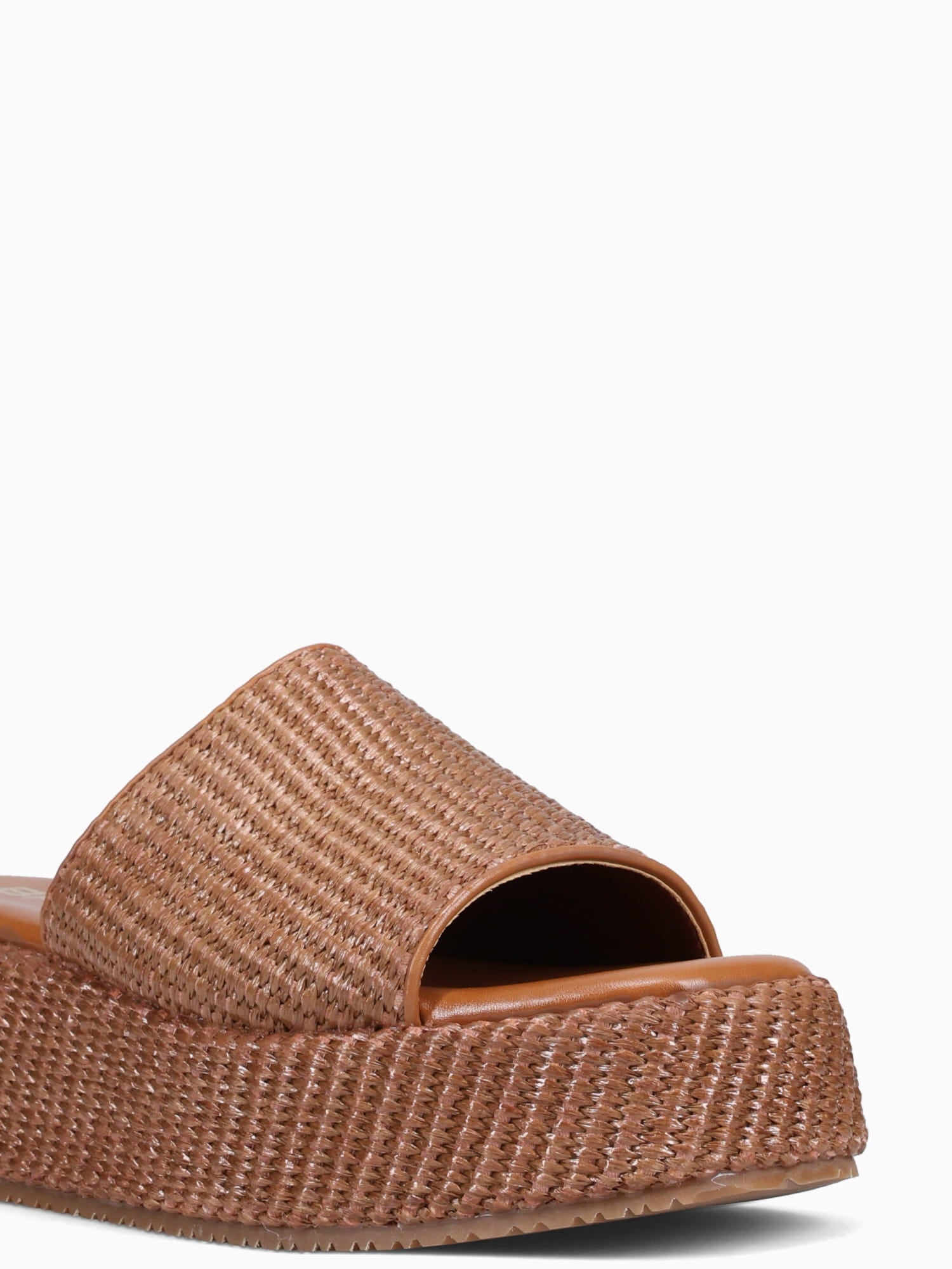 Alice Brown Raffia Brown / 5 / M