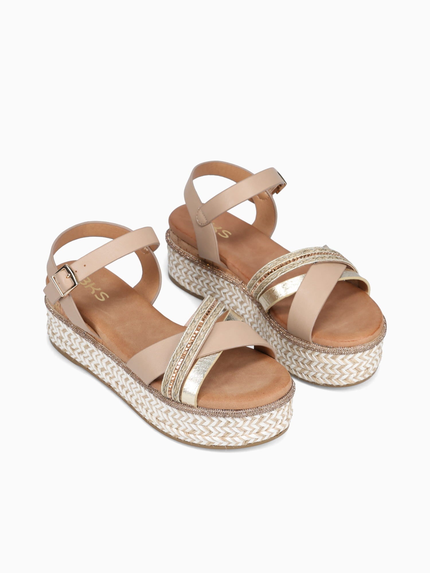 Sandrita Beige Metallic Beige / 5 / M