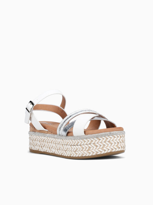 Sandrita White Metallic White / 5 / M