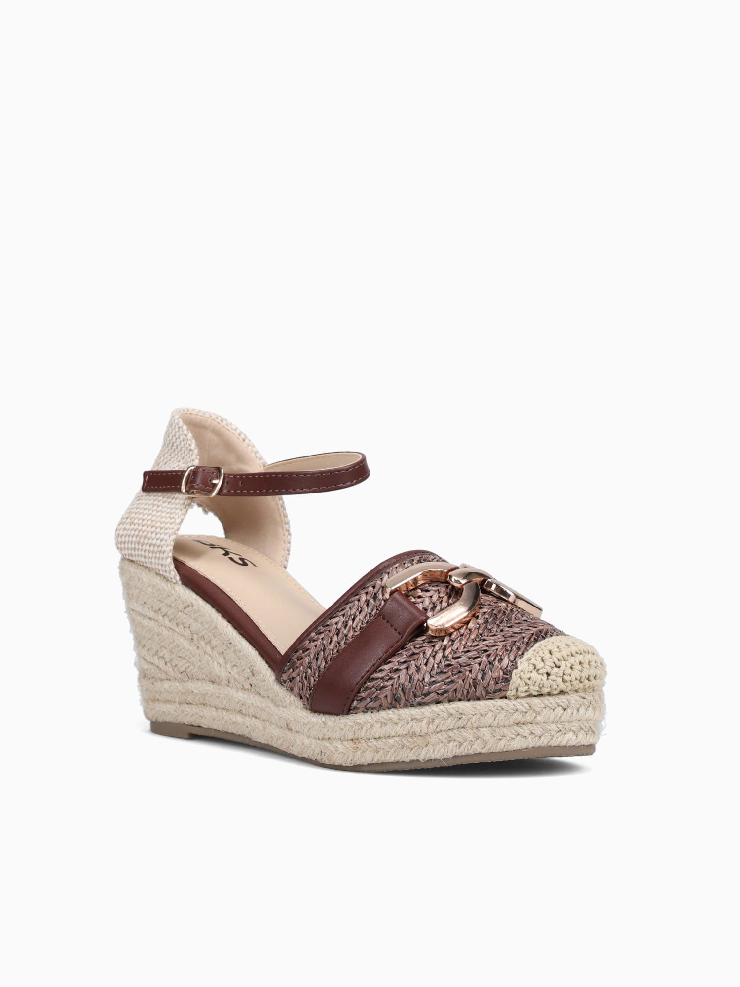 Vidda Brown Raffia Brown / 5 / M