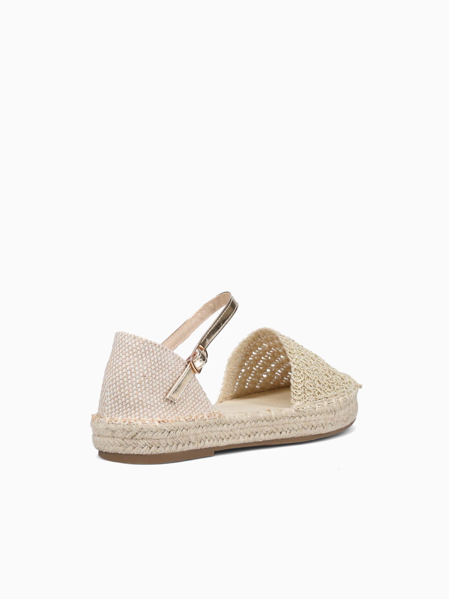 Dafne Gold Textile Brown / 5 / M