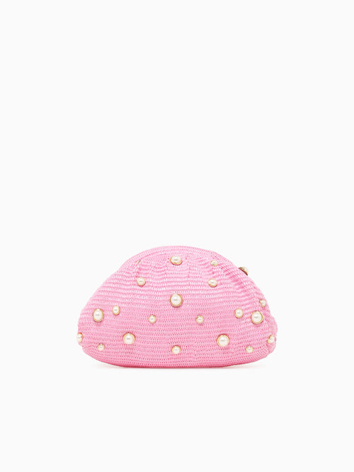 Pearl Kisslock Soft Pink Light Pink