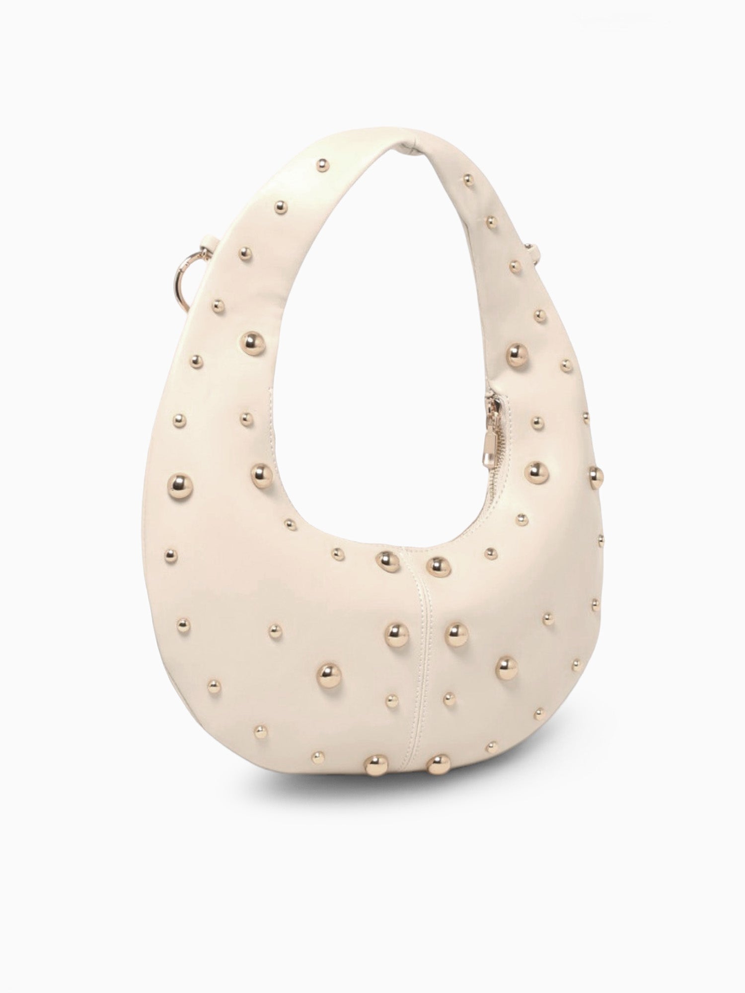 Freya Shoulder Bag Off White Gold Gold