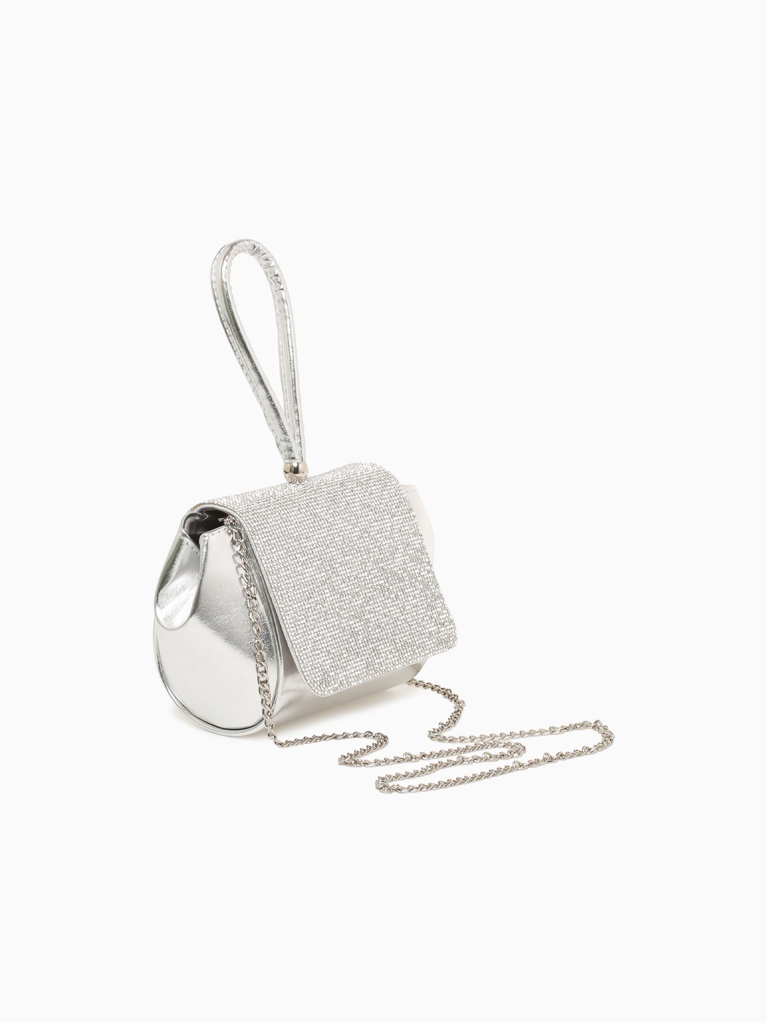 Lina Box Bag Silver Silver