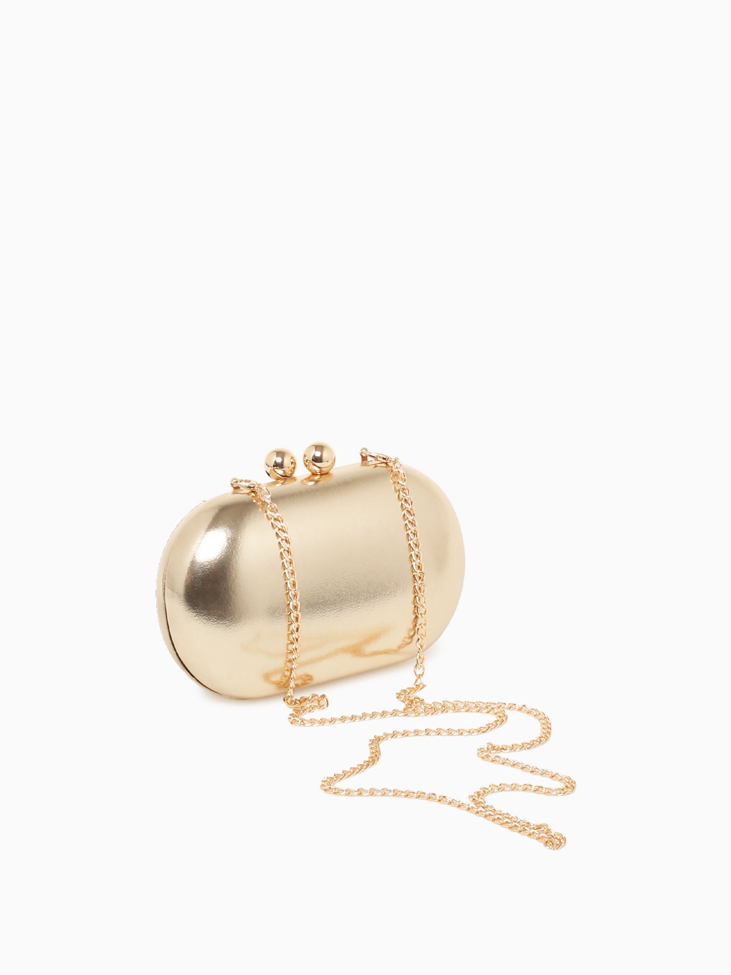 Lulu Box Bag Gold Gold
