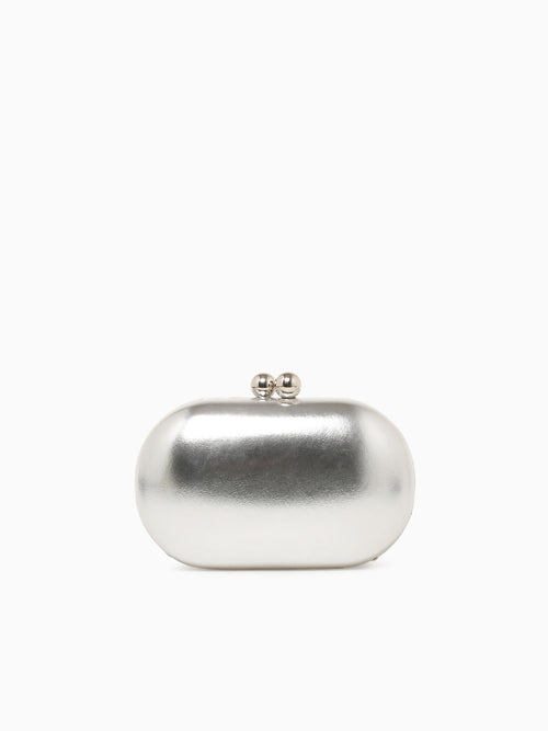 Lulu Box Bag Silver Silver