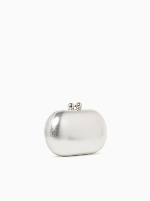 Lulu Box Bag Silver Silver