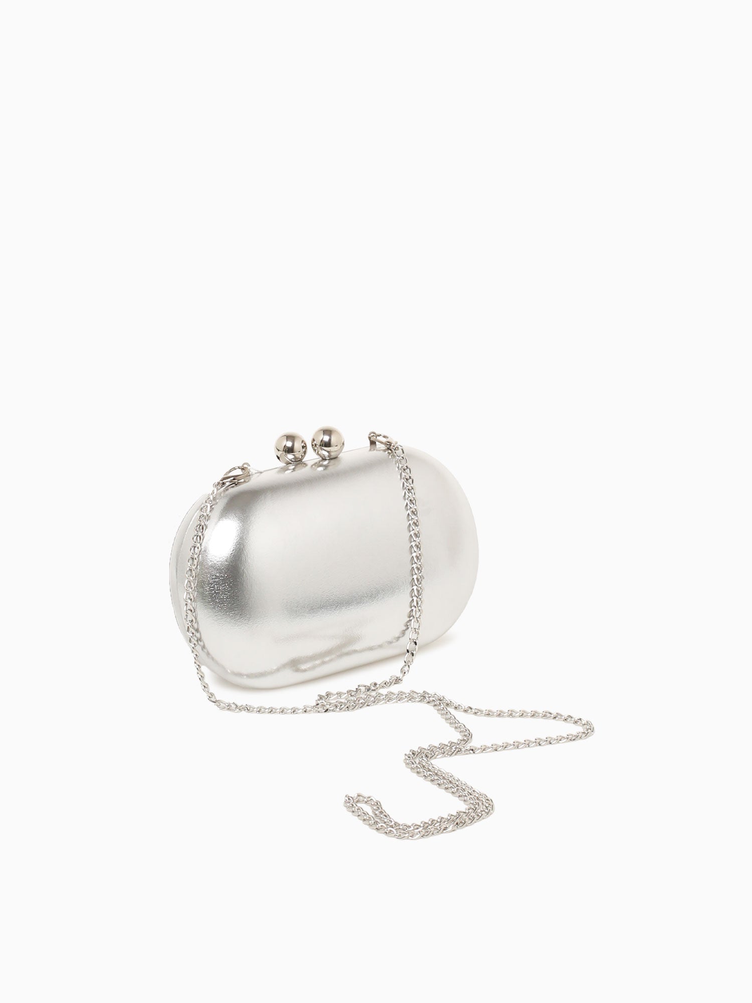 Lulu Box Bag Silver Silver