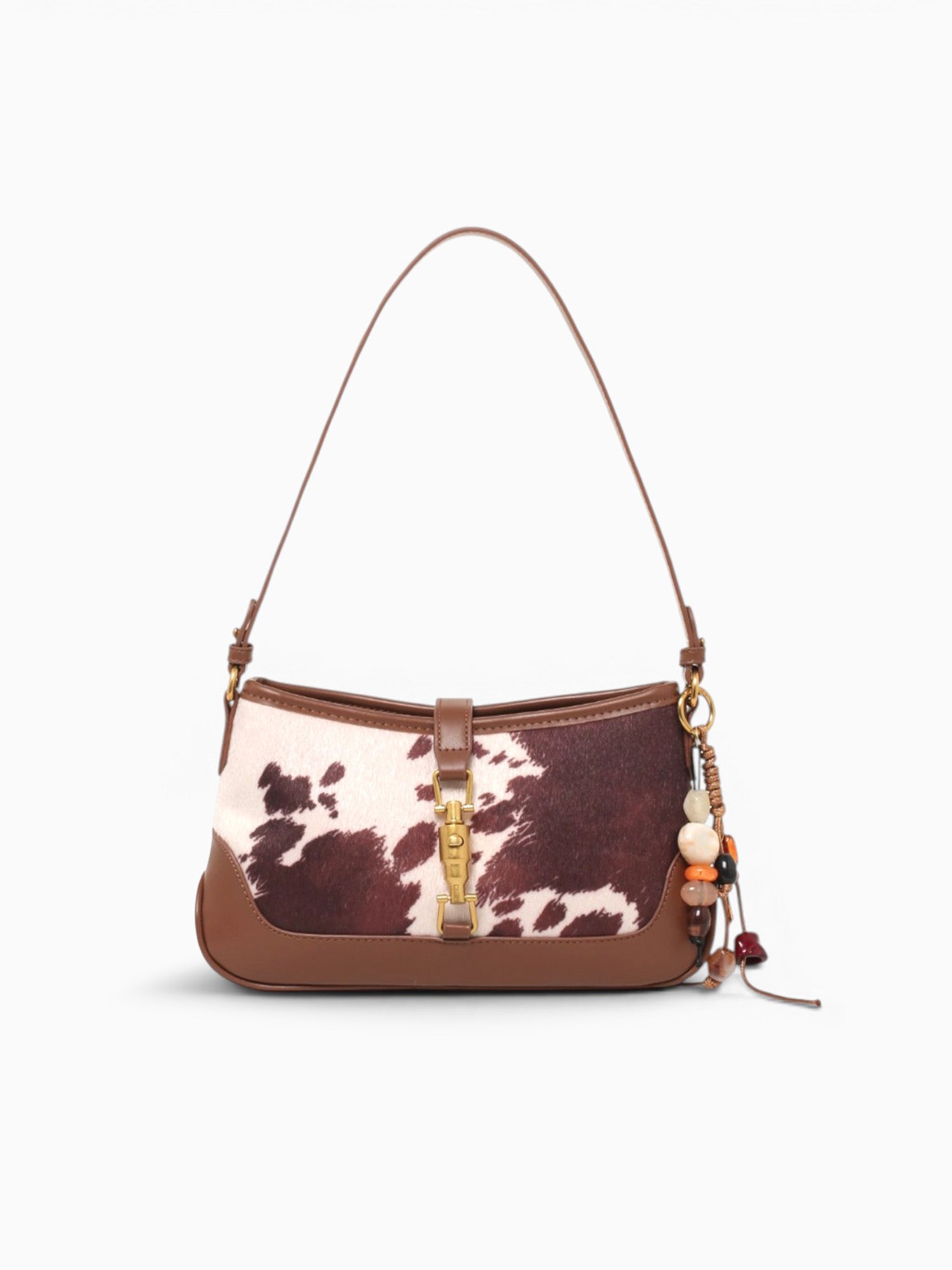 Miriana Shoulder Bag Brown Multi Brown