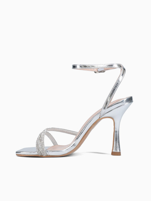 Maxi Silver Glitter Silver / 5 / M