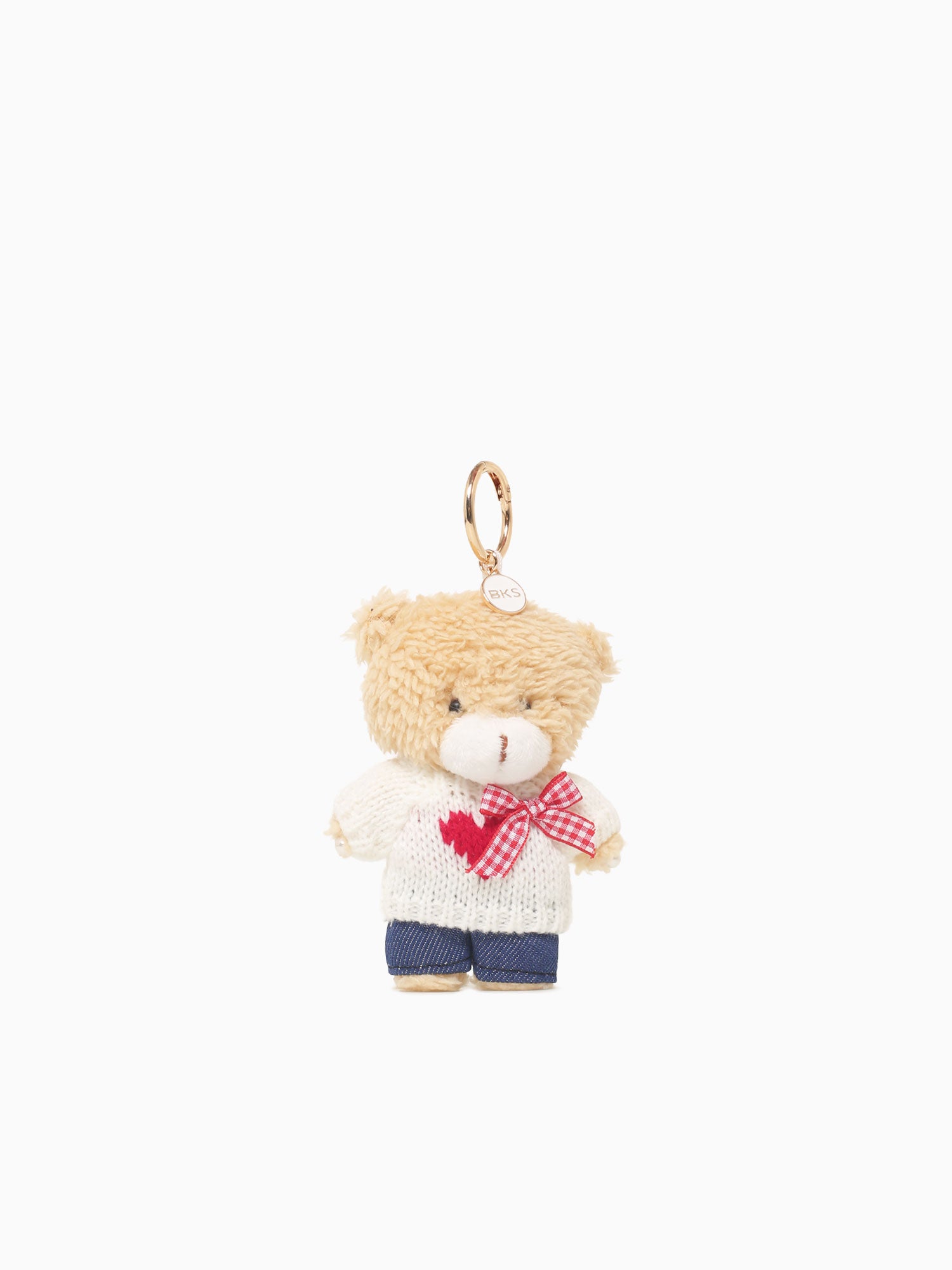 Seraphina Bear Charm Beige