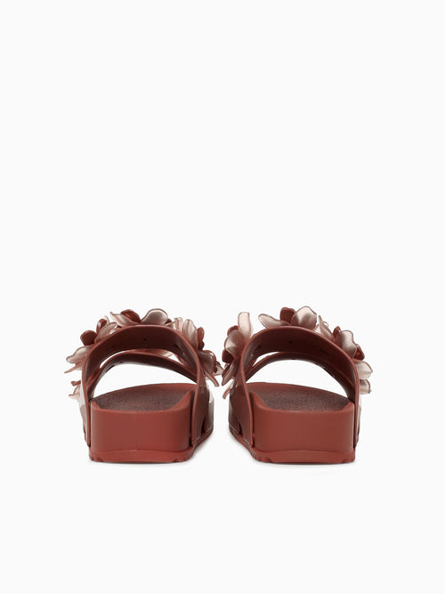 Partner Flower Ad Brown Glitter Jelly Brown / 5 / M