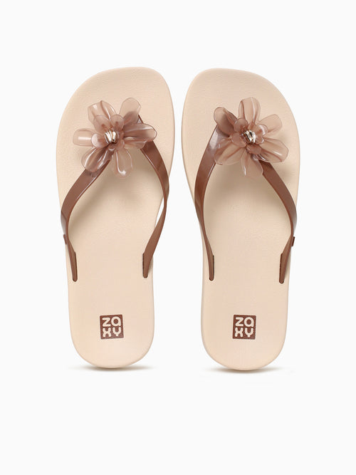 Zaxy Summer Coffee Brown jelly Brown Multi / 5 / M