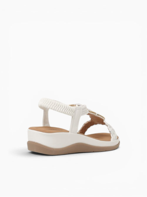 Pilar White Smooth White / 5 / M