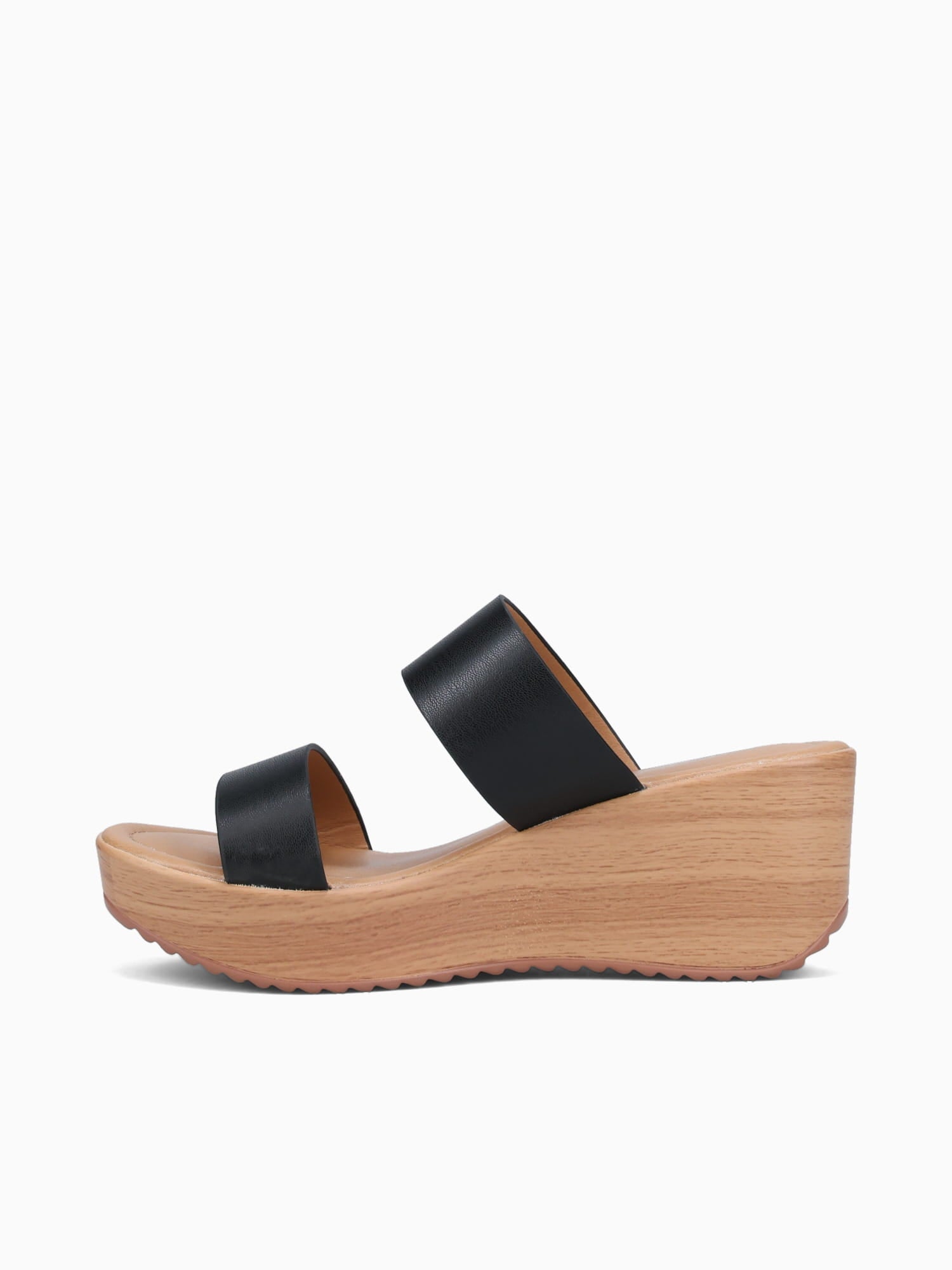 Leslie Black Smooth Black / 5 / M