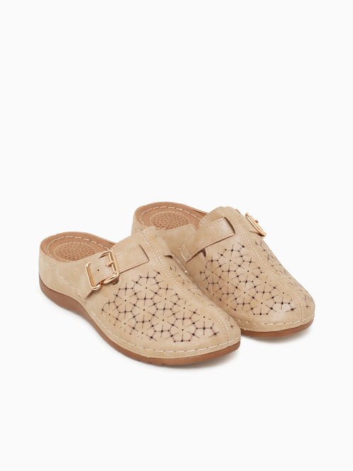 Hilda Beige Smooth Beige / 5 / M