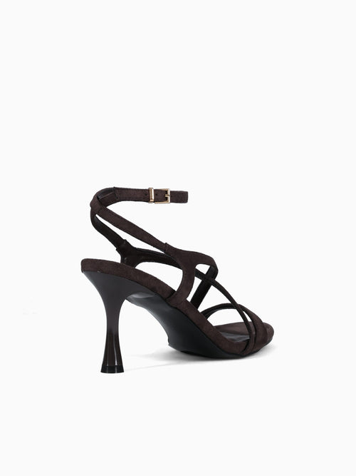 Kylia Dark Brown Suede Dark Brown / 5 / M