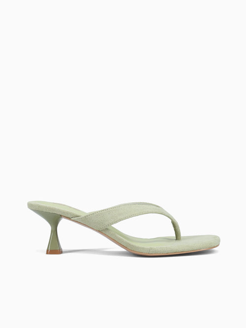 Nyah Sage Green Suede Green / 5 / M