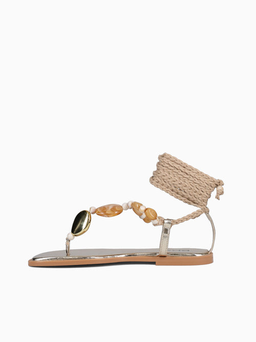 Pebbie Gold Metallic Gold / 5 / M