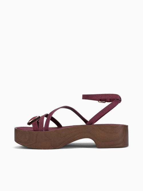 Soriana Burgundy Suede Wine / 5 / M