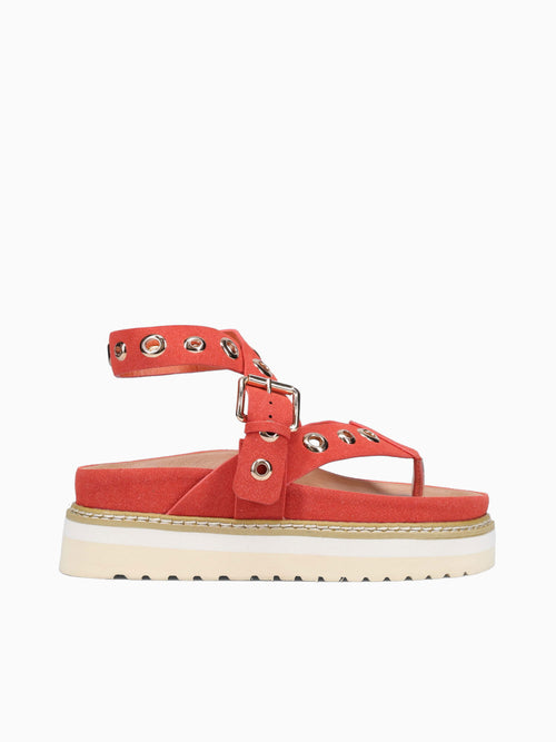 Rocha Rust Suede Dark Orange / 5 / M