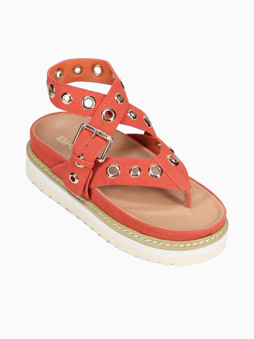 Rocha Rust Suede Dark Orange / 5 / M