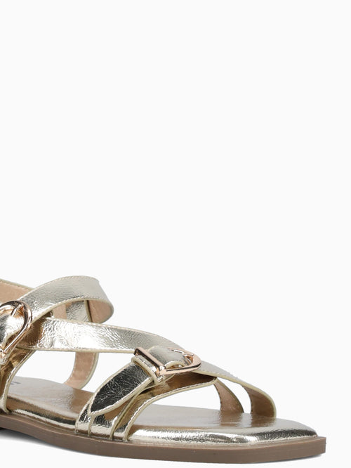 Isarel Gold Metallic Gold / 5 / M