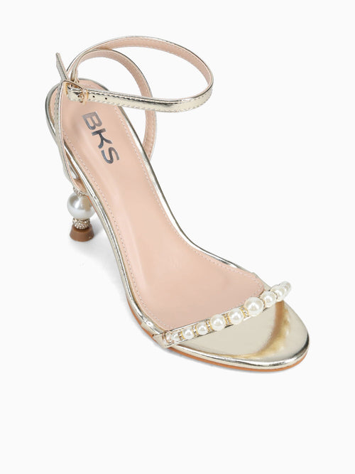 Victoria Gold Metallic Gold / 5 / M