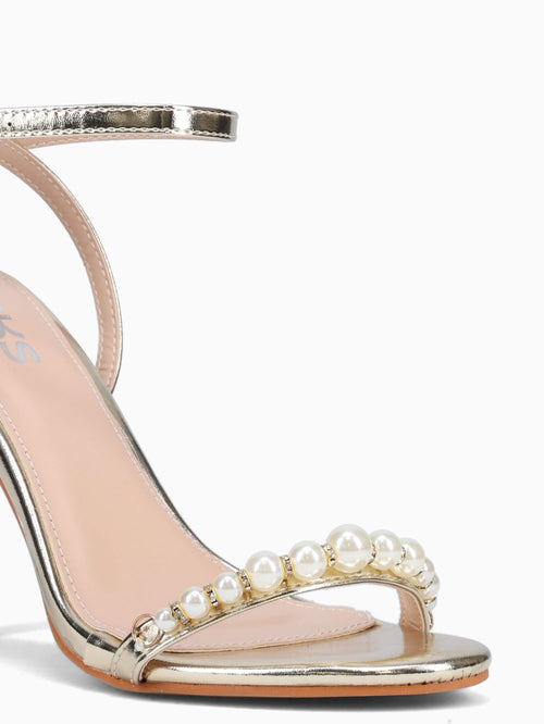 Victoria Gold Metallic Gold / 5 / M