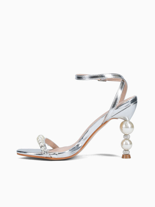Victoria Silver Metallic Silver / 5 / M